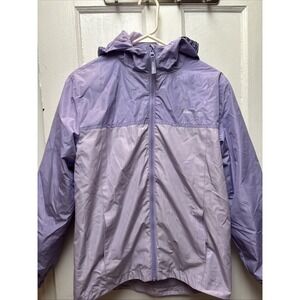Eddie Bauer Girls 14/16  Purple Winter Hooded Coat With Removable Fleece Insert